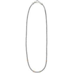 Store LAGOS Caviar Diamond Necklace | 3Mm