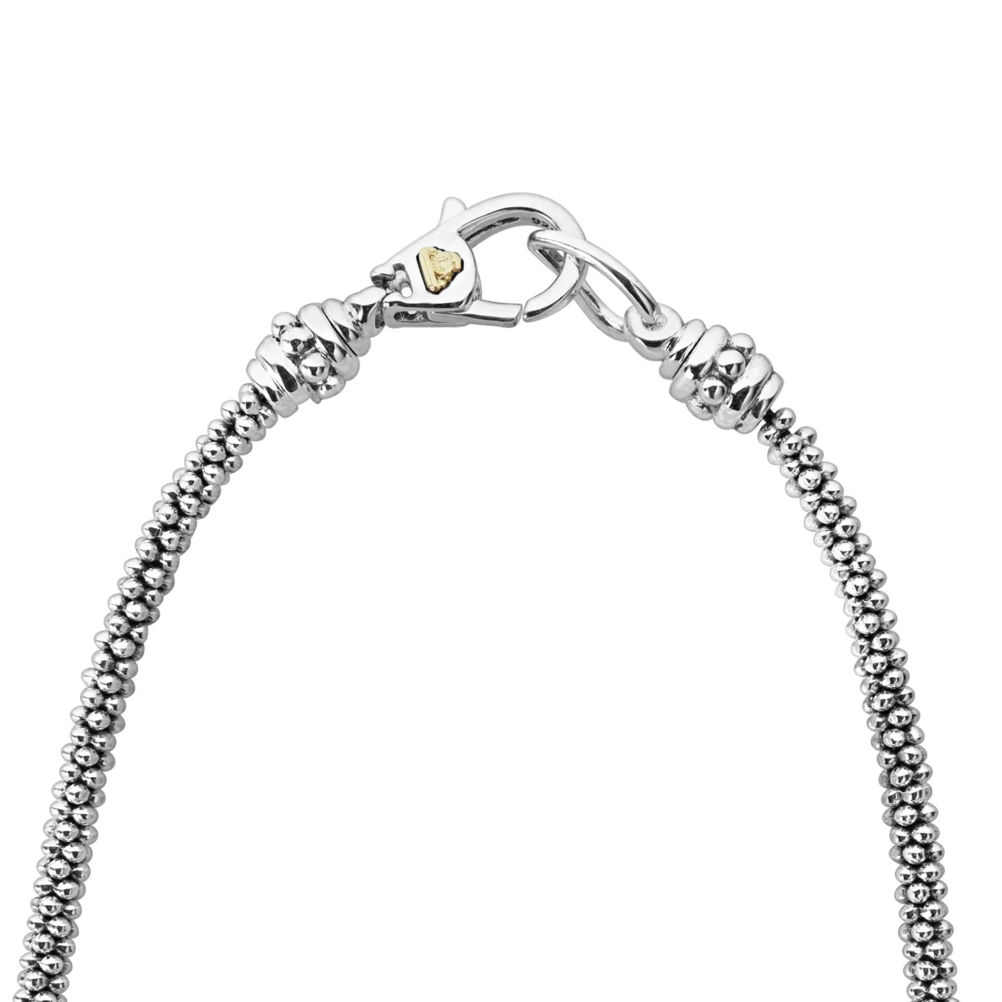 Store LAGOS Caviar Diamond Necklace | 3Mm
