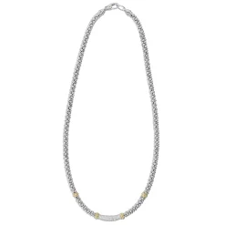 Outlet LAGOS Caviar Diamond Necklace | 5Mm