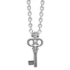 Hot LAGOS Caviar Key Diamond Pendant Necklace