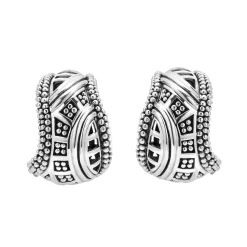 Flash Sale LAGOS Caviar Omega Clip Earrings