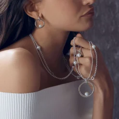New LAGOS Caviar Pearl Drop Earrings
