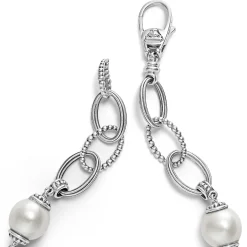 Shop LAGOS Caviar Pearl Link Bracelet