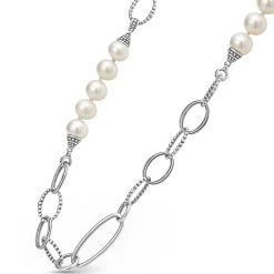 Fashion LAGOS Caviar Pearl Link Necklace