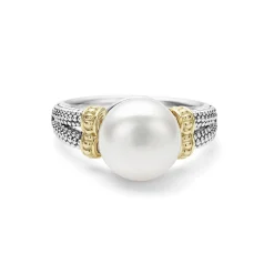 Fashion LAGOS Caviar Pearl Statement Ring