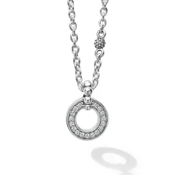 Shop LAGOS Caviar Spark Diamond Earrings And Necklace Gift Set