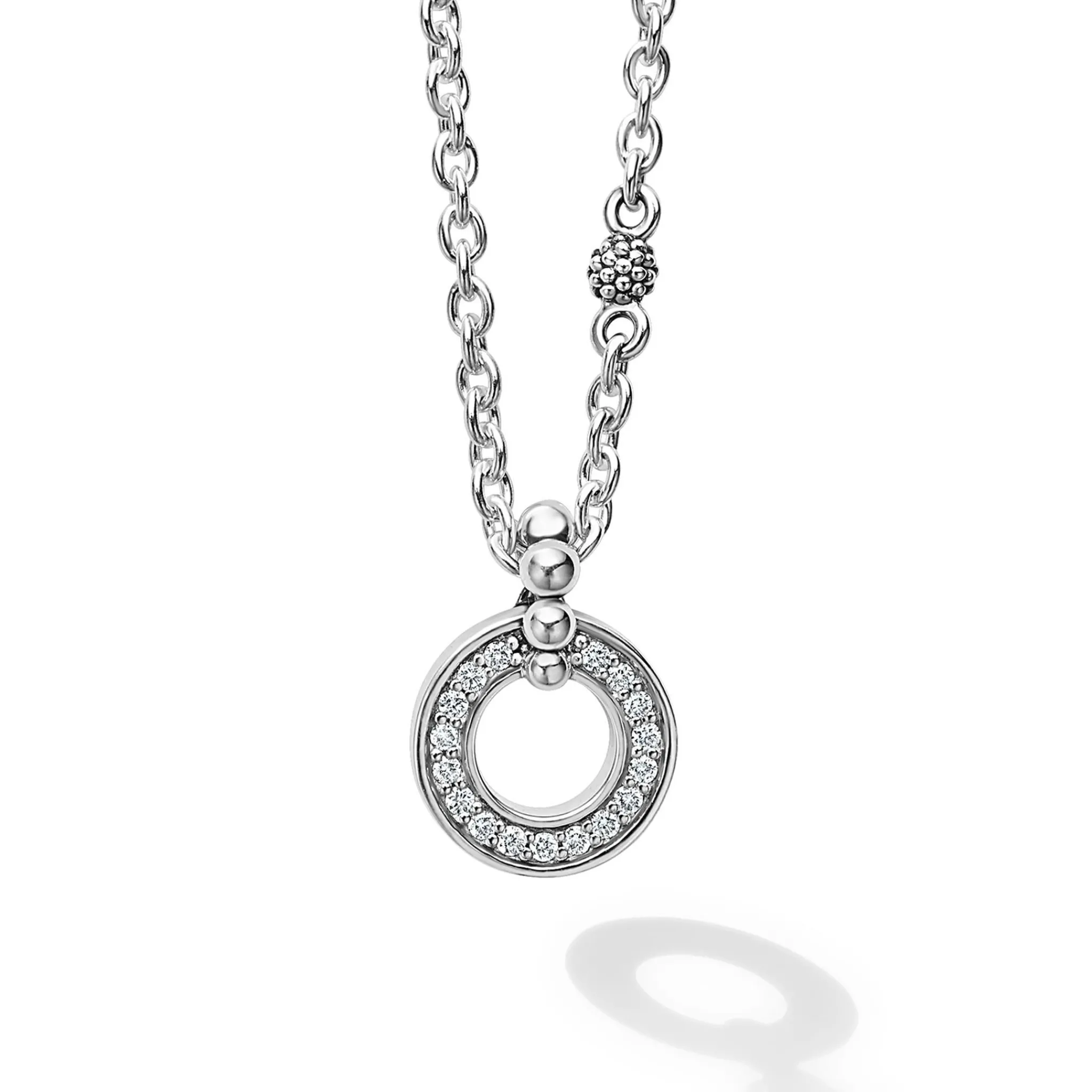 Shop LAGOS Caviar Spark Diamond Earrings And Necklace Gift Set