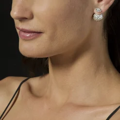 Best Sale LAGOS Caviar Square Diamond Stud Earrings