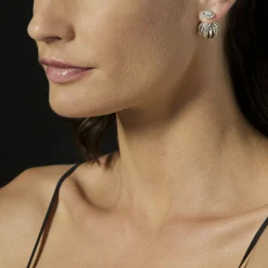 Best Sale LAGOS Caviar Square Diamond Stud Earrings