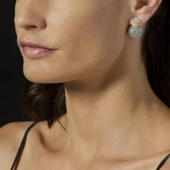 Best Sale LAGOS Caviar Square Diamond Stud Earrings