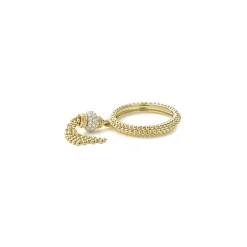 Cheap LAGOS Caviar Tassel Diamond Ring