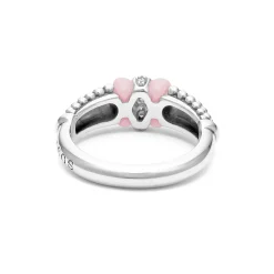 Outlet LAGOS Ceramic And Caviar Diamond Ring