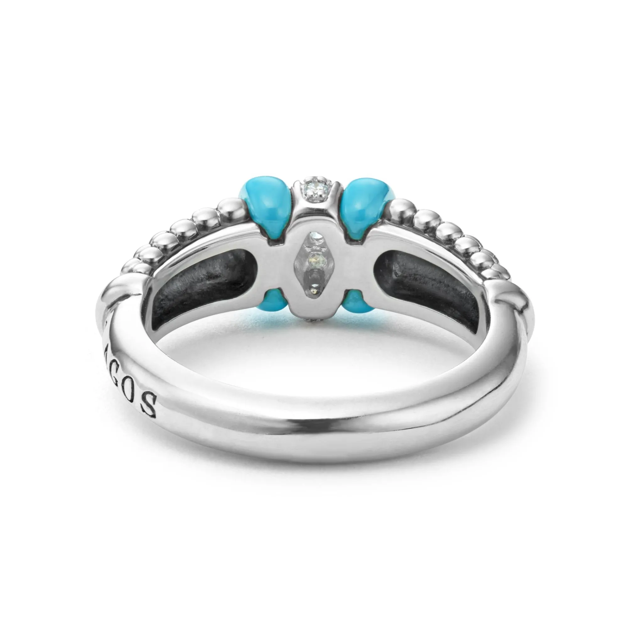 Sale LAGOS Ceramic And Caviar Diamond Ring