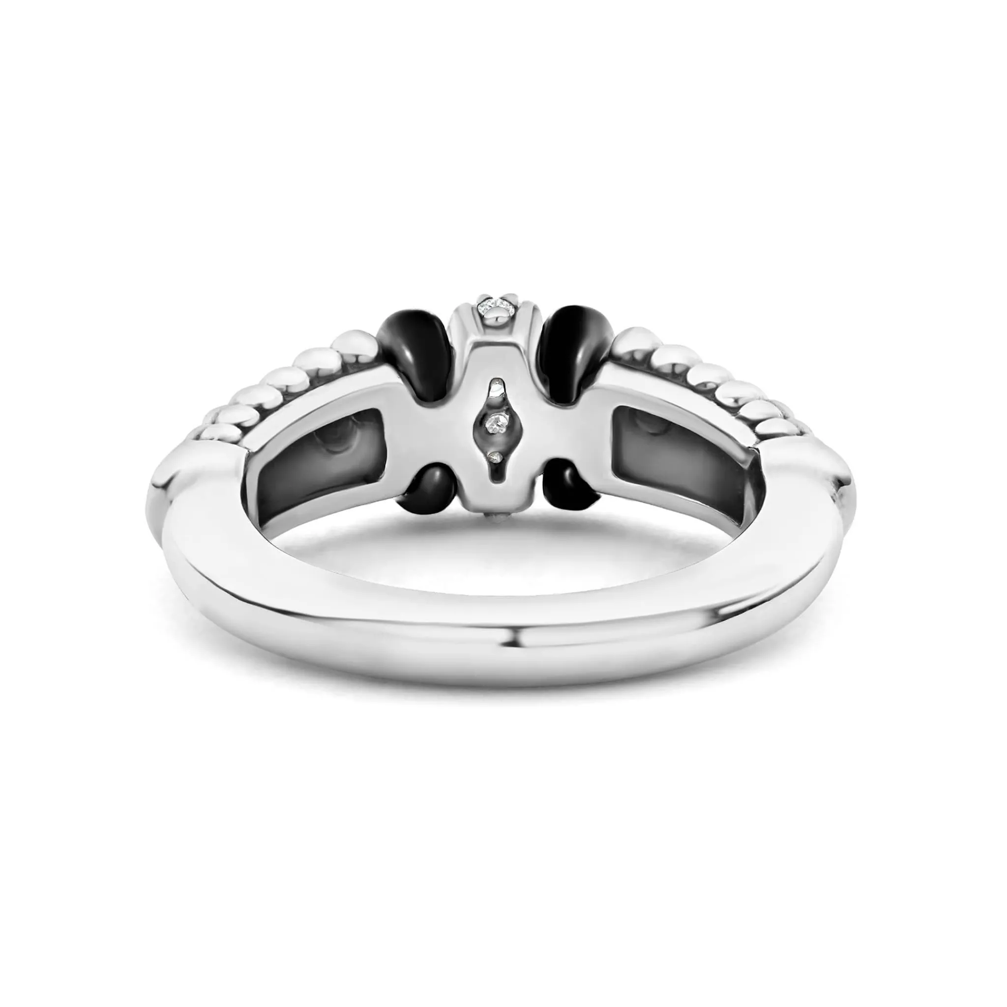 Sale LAGOS Ceramic And Caviar Diamond Ring