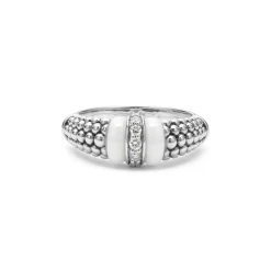Cheap LAGOS Ceramic And Caviar Diamond Ring