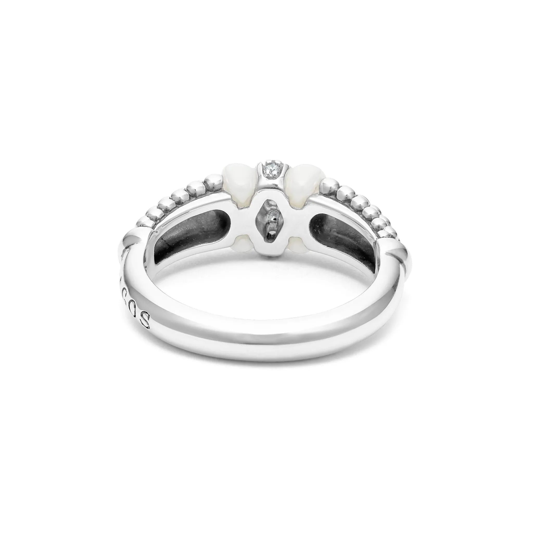 Cheap LAGOS Ceramic And Caviar Diamond Ring