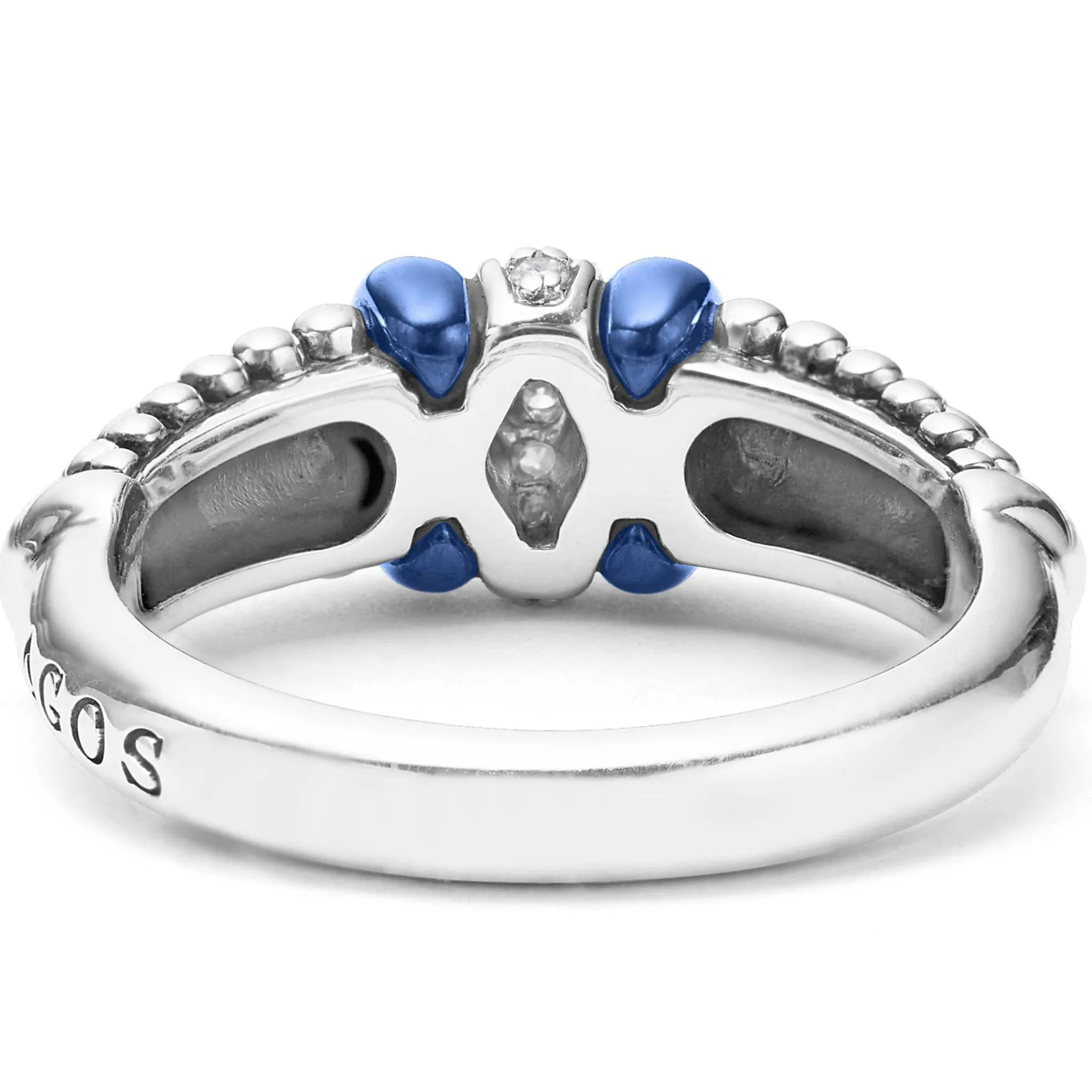 Sale LAGOS Ceramic And Diamond Caviar Ring