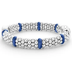 Best LAGOS Ceramic And Diamond Circle Bracelet | 9Mm