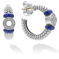 New LAGOS Ceramic And Diamond Circle Caviar Gift Set