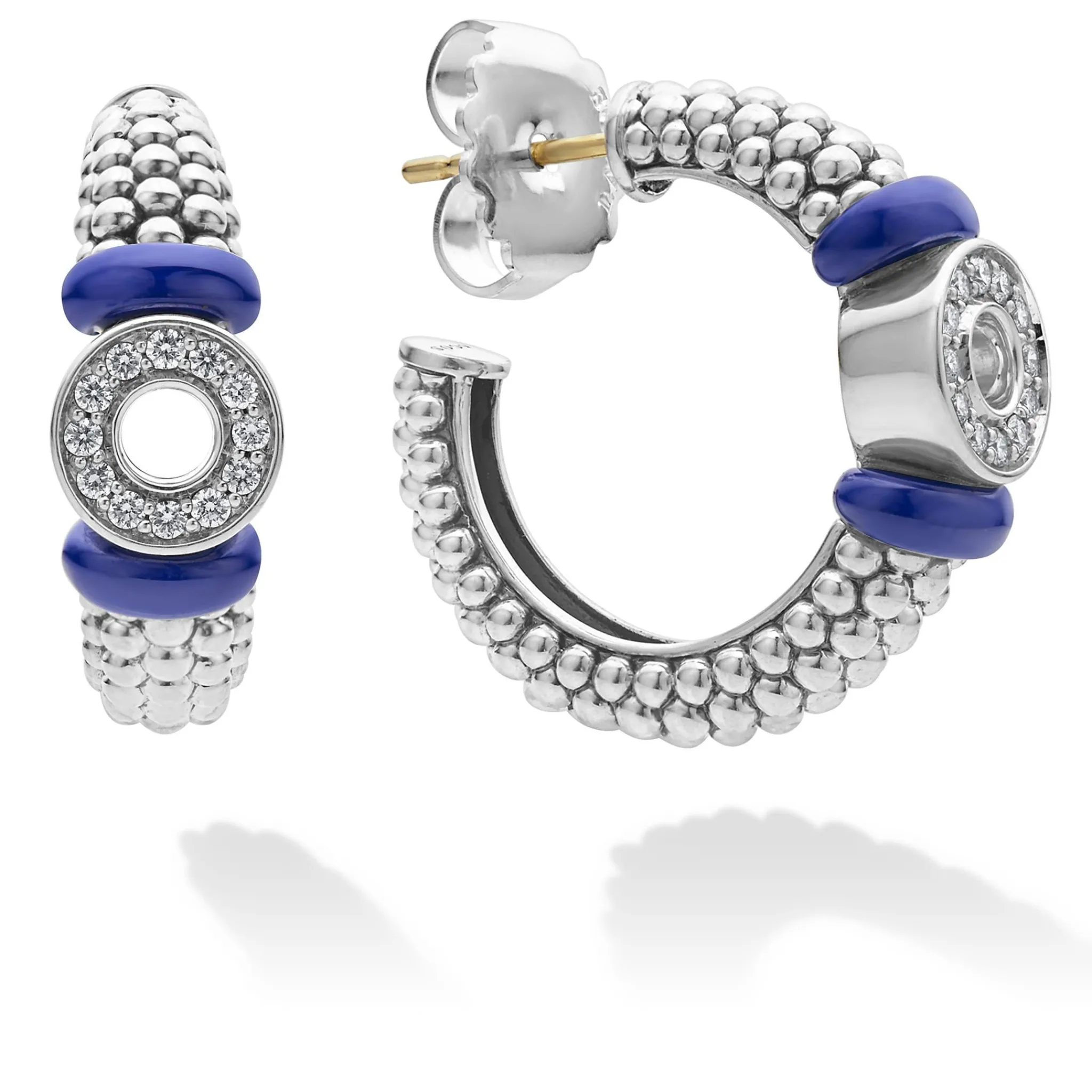 New LAGOS Ceramic And Diamond Circle Caviar Gift Set