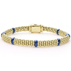 Online LAGOS Ceramic And 18K Gold Caviar Bracelet | 6Mm