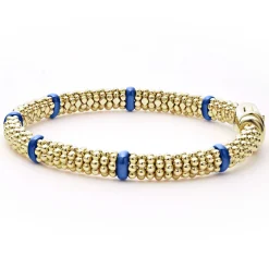 Online LAGOS Ceramic And 18K Gold Caviar Bracelet | 6Mm