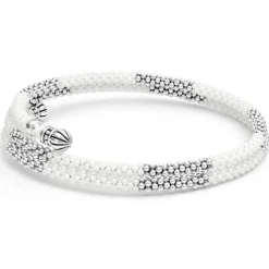 New LAGOS Ceramic Beaded Wrap Bracelet