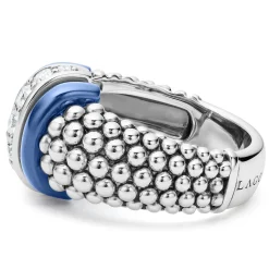 Flash Sale LAGOS Ceramic Caviar Diamond Ring