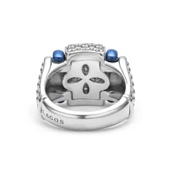 Best LAGOS Ceramic Caviar Diamond Statement Ring
