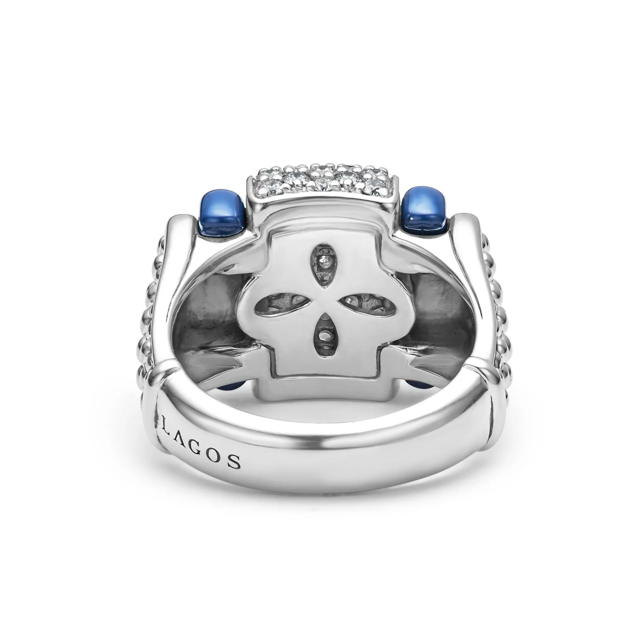 Best LAGOS Ceramic Caviar Diamond Statement Ring