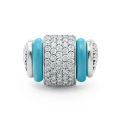 Sale LAGOS Ceramic Caviar Diamond Statement Ring
