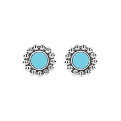 Sale LAGOS Ceramic Circle Stud Earrings