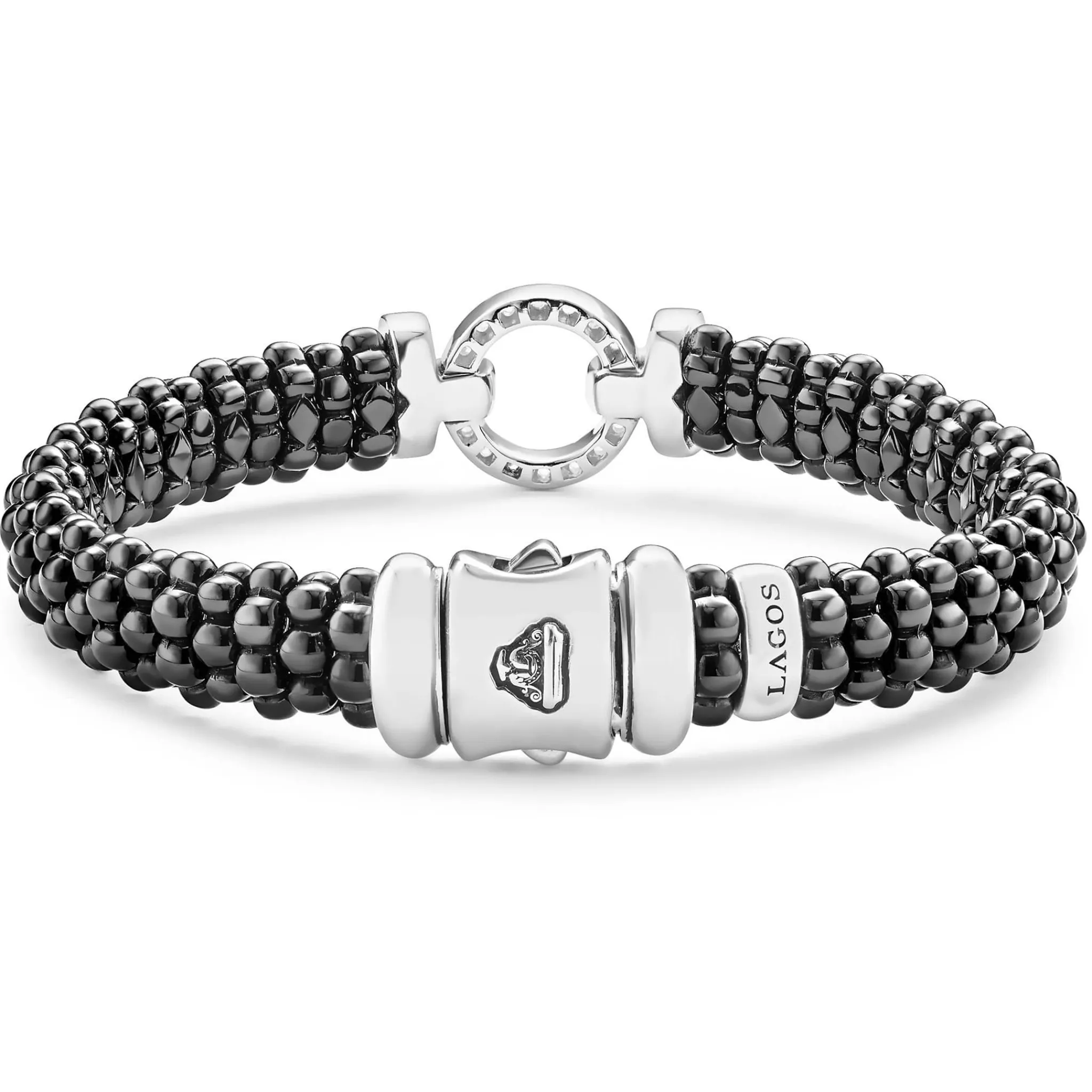 Cheap LAGOS Ceramic Diamond Circle Bracelet | 9Mm