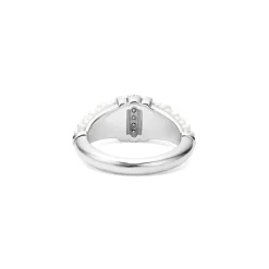 Online LAGOS Ceramic Diamond Stacking Ring