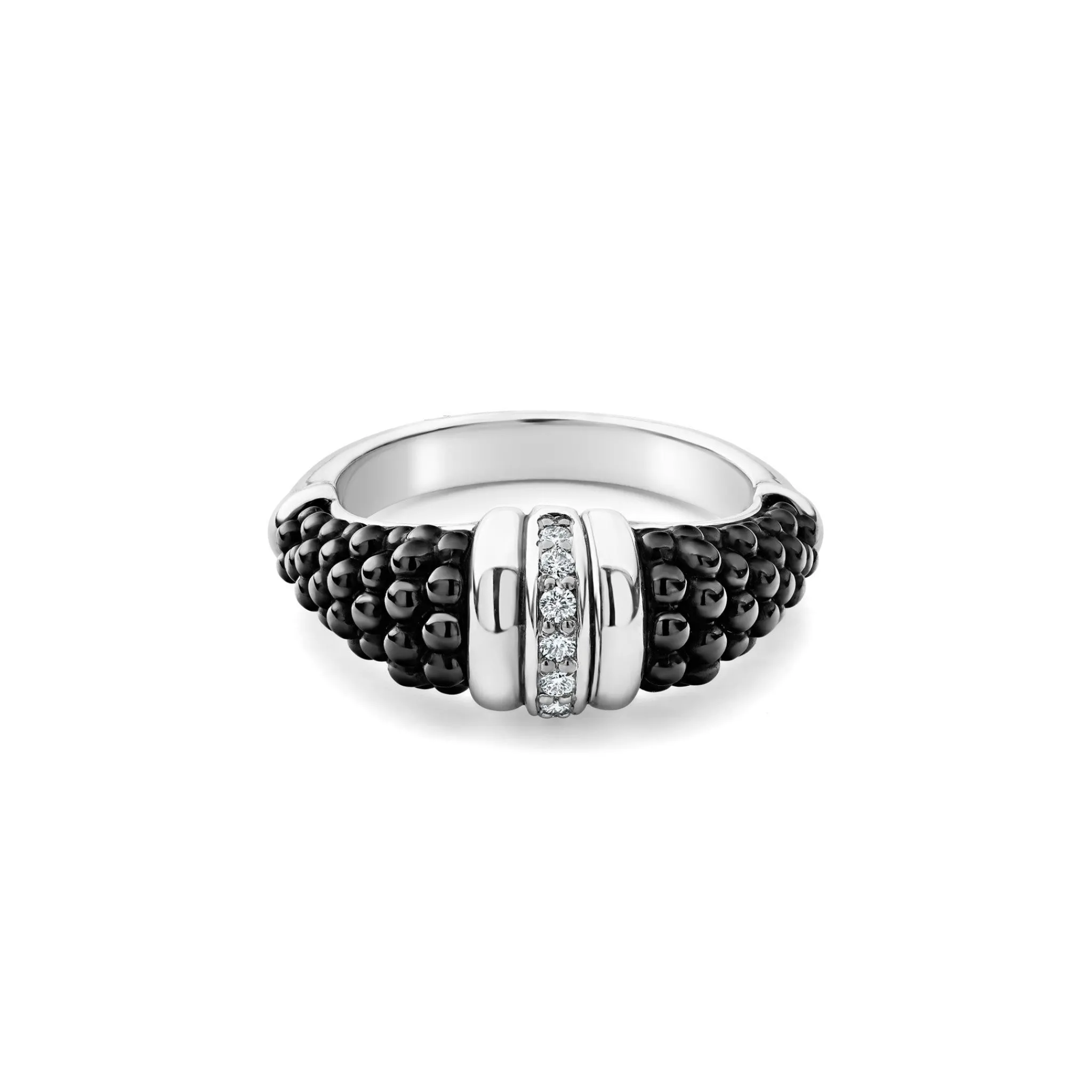 Outlet LAGOS Ceramic Diamond Stacking Ring