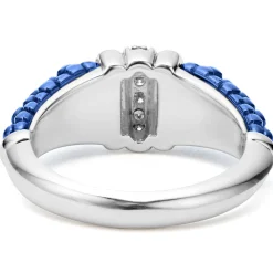 Best Sale LAGOS Ceramic Diamond Stacking Ring