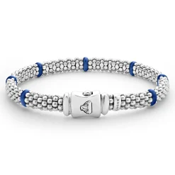 Clearance LAGOS Ceramic Station Caviar Bracelet | 6Mm