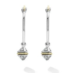 Store LAGOS Charm Diamond Hoop Earrings
