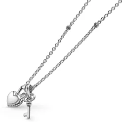 Cheap LAGOS Childs First Heart And Key Necklace