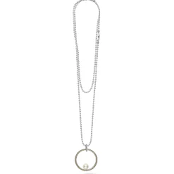 Hot LAGOS Circle Pearl Statement Necklace