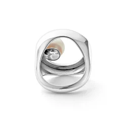 Best LAGOS Circle Pearl Statement Ring