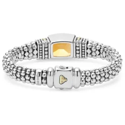 New LAGOS Citrine Caviar Bracelet | 9Mm