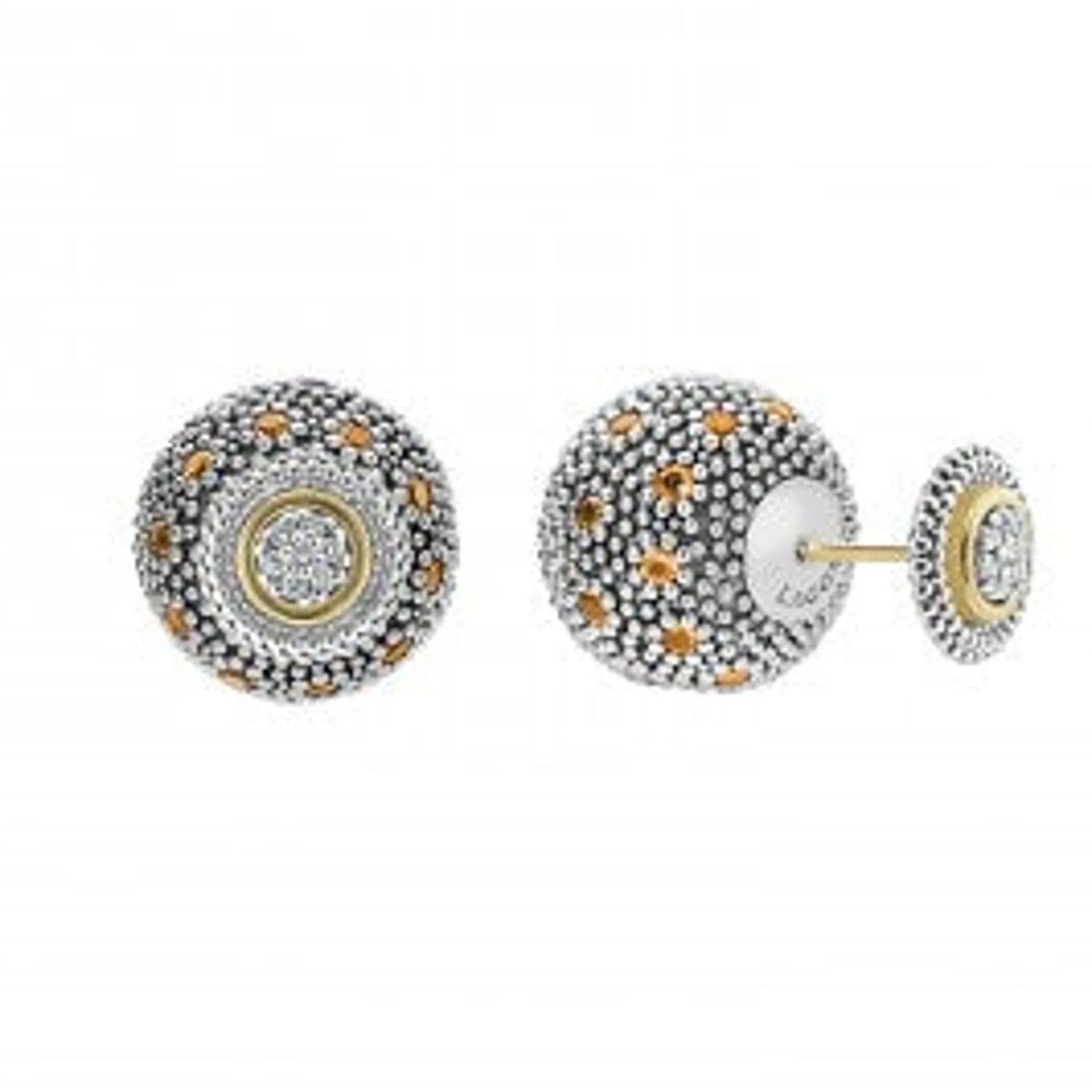 Fashion LAGOS Citrine Earring Backs