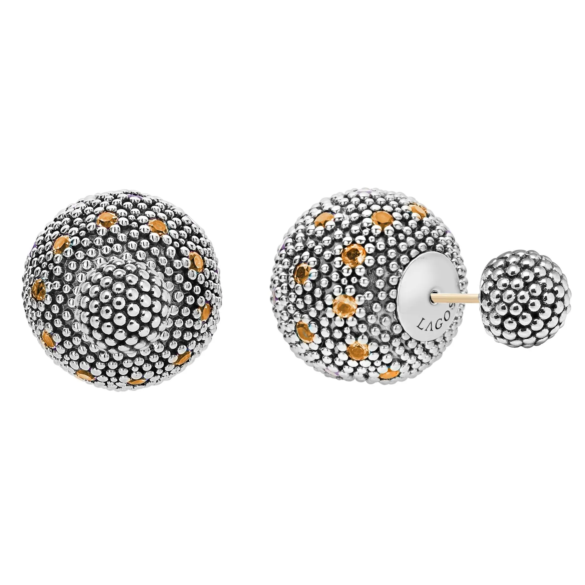 Fashion LAGOS Citrine Earring Backs