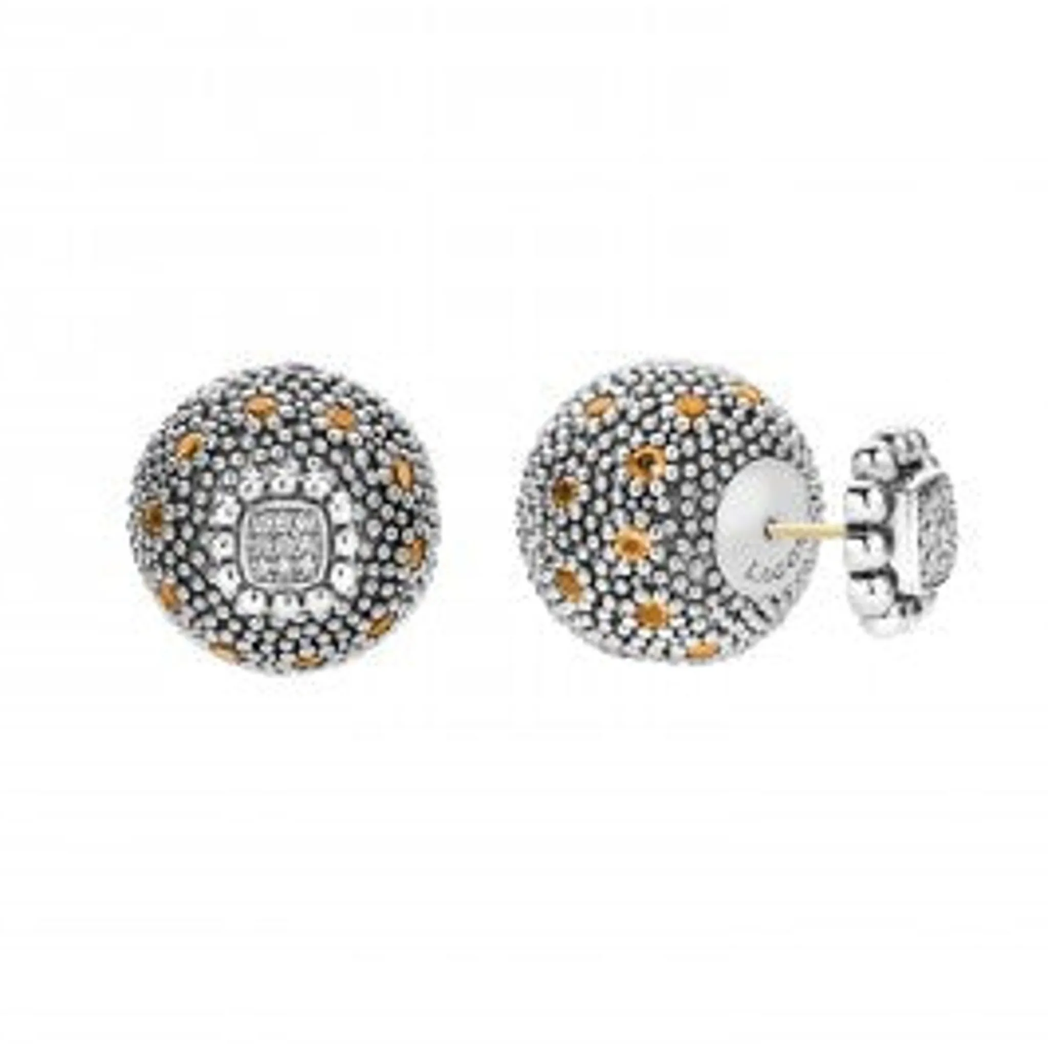 Fashion LAGOS Citrine Earring Backs