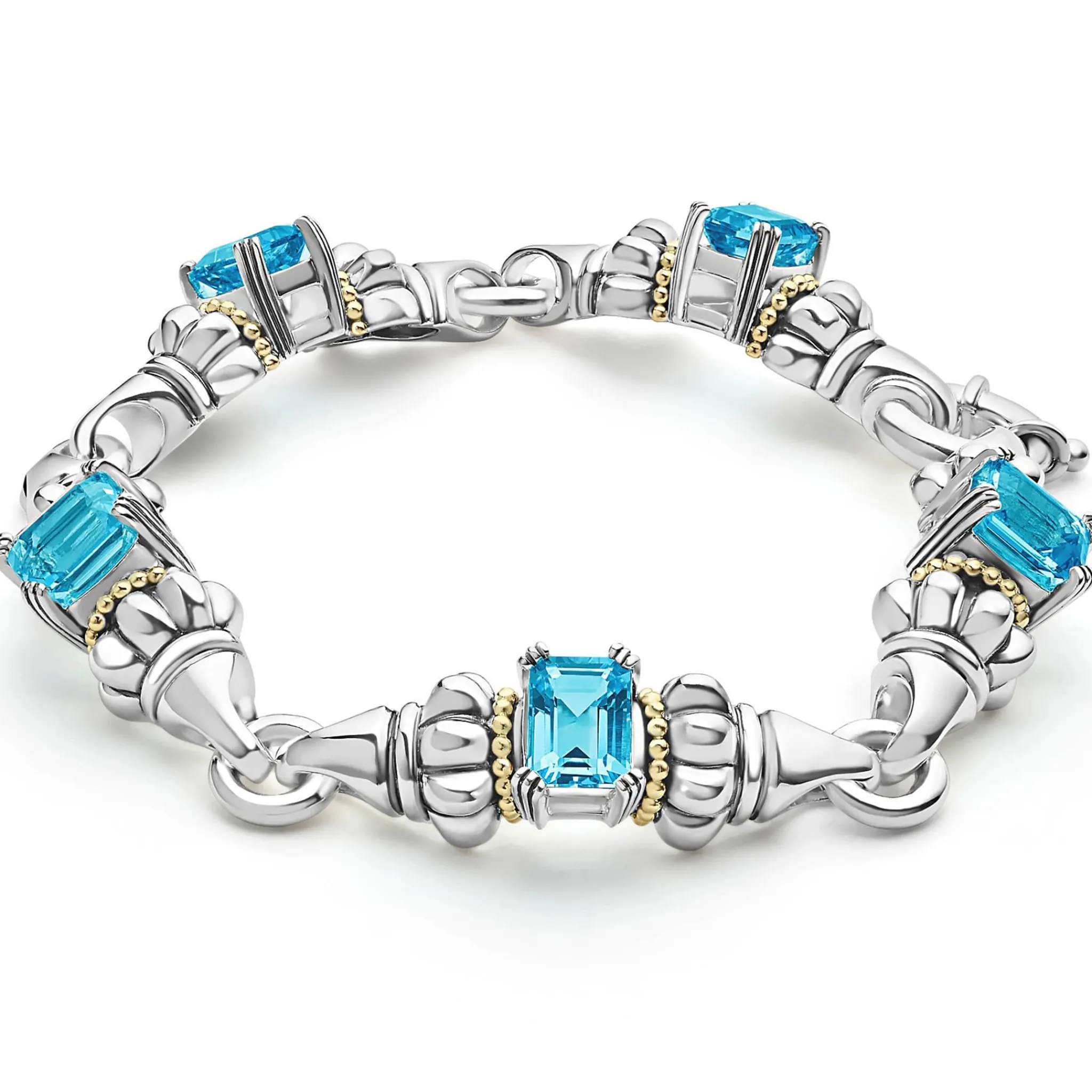 Flash Sale LAGOS Classic Swiss Blue Topaz Bracelet