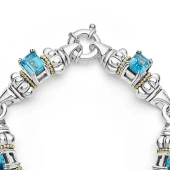 Fashion LAGOS Classic Swiss Blue Topaz Bracelet
