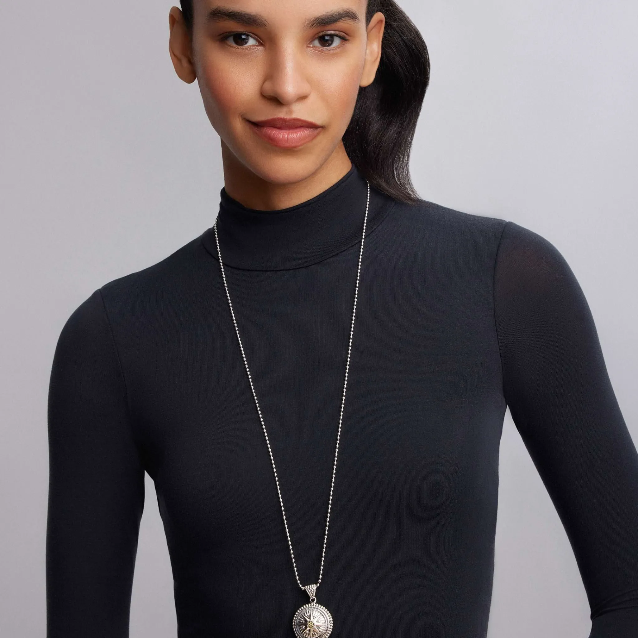 Sale LAGOS Compass Pendant Necklace