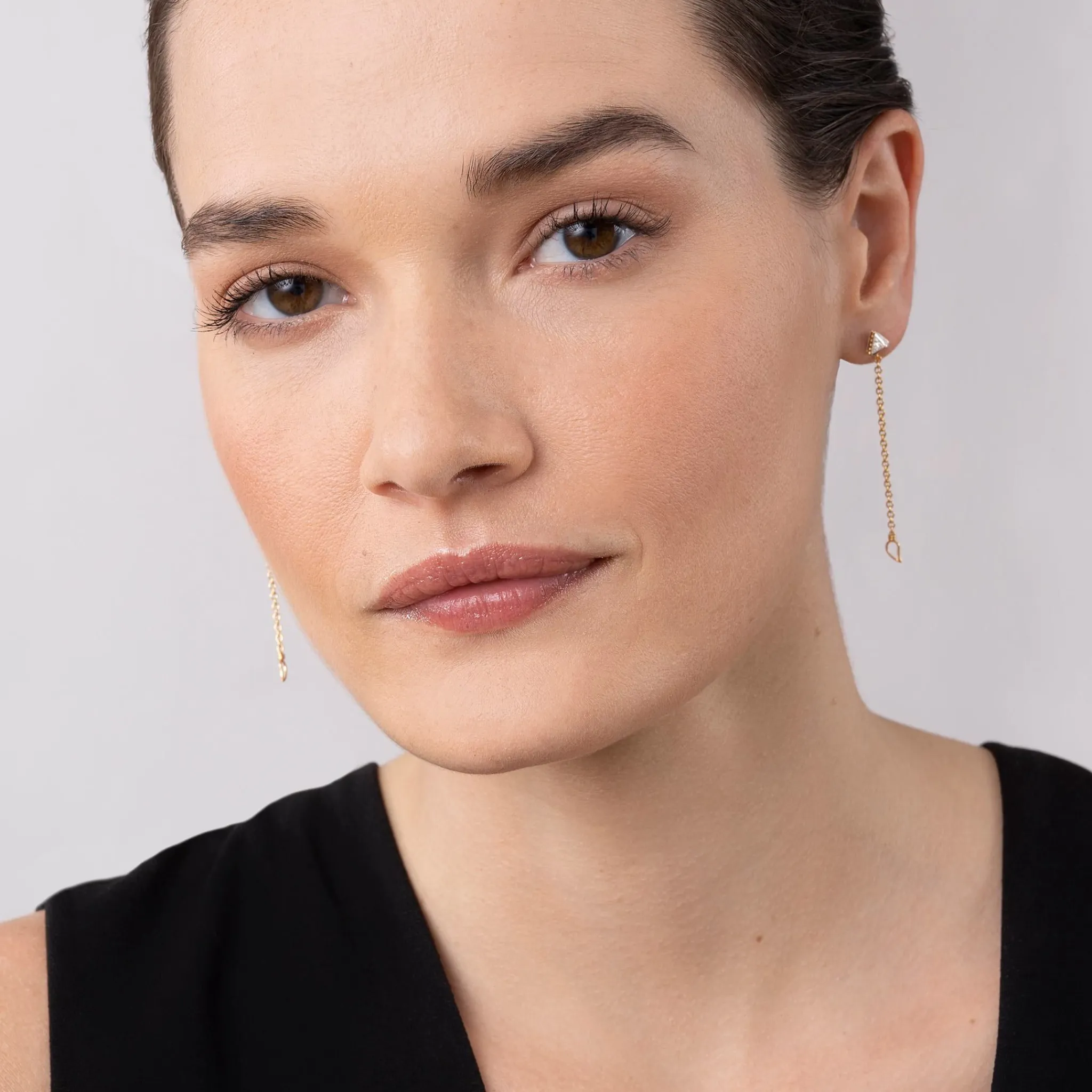 Discount LAGOS Convertible Chain Diamond Stud Earrings