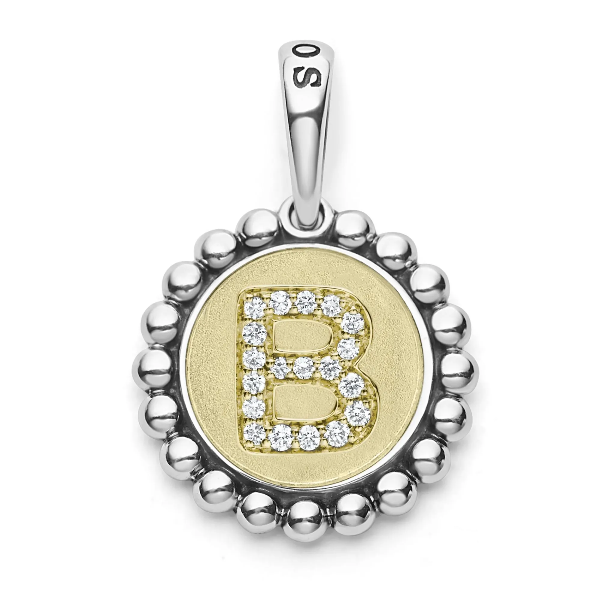 Store LAGOS Diamond B Initial Charm